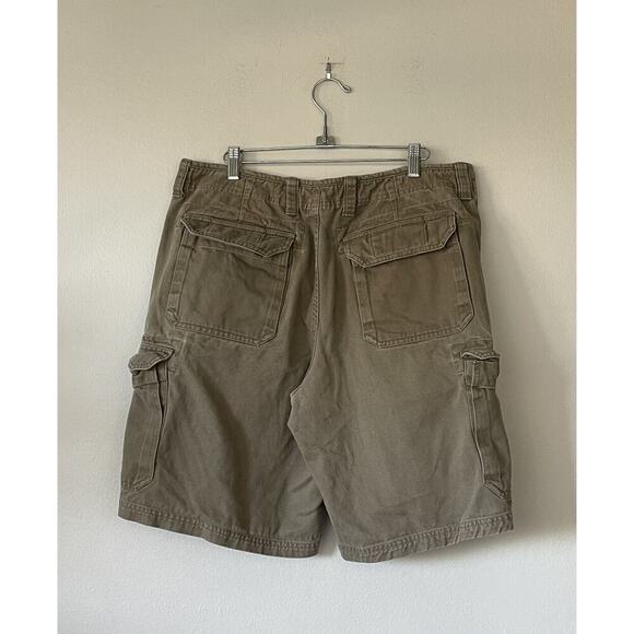 Vintage Gap Standard Cargo VTG Shorts 35 Field Utility Pockets Y2K Heavyweight - Picture 2 of 6